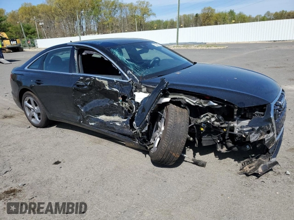 2024 Audi A6 Premium Plus with VIN WAUE3BF20RN042781, listed as a Copart auction lot 54165785 with 17,440 mi miles and Salvage Title. Bid and sale history available at DreamBid. Image 4.