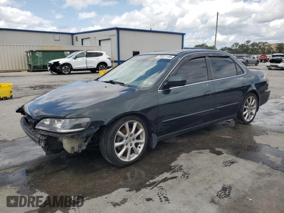 1998 Honda Accord EX with VIN 1HGCG5554WA254227, listed as a Copart auction lot 59341155 with 198,225 mi miles and Salvage title. Bid and sale history available at DreamBid. Image 1.