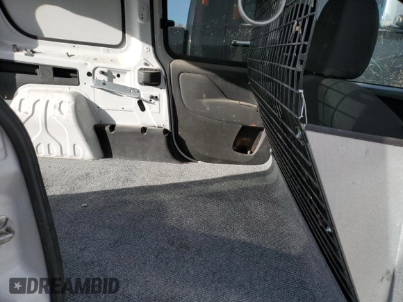 2017 Ram ProMaster City Cargo Van Tradesman SLT with VIN ZFBERFBB5H6E54787, listed as a Copart auction lot 86923524 with 67,074 mi miles and Salvage Title. Bid and sale history available at carsss.com. Image 12.
