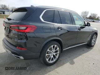 2019 BMW X5 xDrive40i with VIN 5UXCR6C57KLL34538, listed as a Copart auction lot 50252445 with 108,588 mi miles and Salvage Title. Bid and sale history available at carsss.com. Image 3.