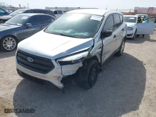 2017 Ford Escape S with VIN 1FMCU0F79HUF02687, listed as a IAAI auction lot 41825962 with 114,597 mi miles. Bid and sale history available at carsss.com. Image 2.