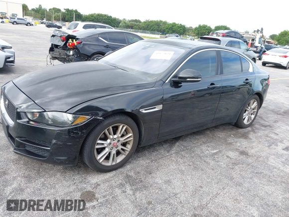 2017 Jaguar XE 25t Premium with VIN SAJAD4BG4HA956227, listed as a IAAI auction lot 40573821 with 152,395 mi miles. Bid and sale history available at carsss.com. Image 18.