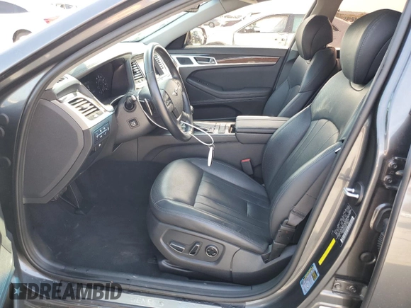 2019 Genesis G80 3.8L with VIN KMHGN4JE1KU290144, listed as a Copart auction lot 67966504 with 54,983 mi miles and Clean Title. Bid and sale history available at DreamBid. Image 7.