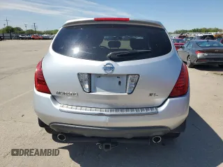 2006 Nissan Murano S z VIN JN8AZ08T36W419298, wystawiony jako Copart lot #55935635 z przebiegiem 180 584 mil mil oraz Szkoda całkowita • Salvage title. Historia ofert i sprzedaży dostępna na DreamBid. Obrazek 6.