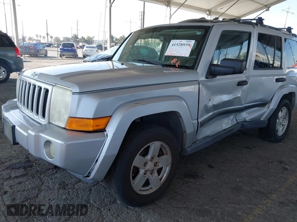 2006 Jeep Commander z VIN 1J8HH48K76C329934, wystawiony jako IAAI lot #41528939 z przebiegiem 180 006 mil mil oraz . Historia ofert i sprzedaży dostępna na DreamBid. Obrazek 6.