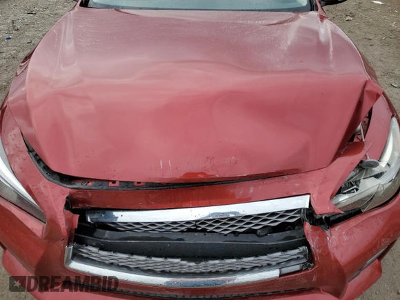 2014 Infiniti Q50 Premium with VIN JN1BV7AR4EM683789, listed as a Copart auction lot 49187715 with 100,594 mi miles and Salvage Title. Bid and sale history available at carsss.com. Image 11.