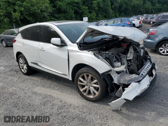 2021 Acura RDX with VIN 5J8TC1H31ML004752, listed as a Copart auction lot 60276605 with 160,119 mi miles and Salvage title. Bid and sale history available at DreamBid. Image 4.