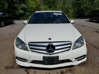 2011 Mercedes-Benz C with VIN WDDGF5CB9BF631438, listed as a Copart auction lot 62860085 with 204,528 mi miles and Salvage title. Bid and sale history available at DreamBid. Image 5.