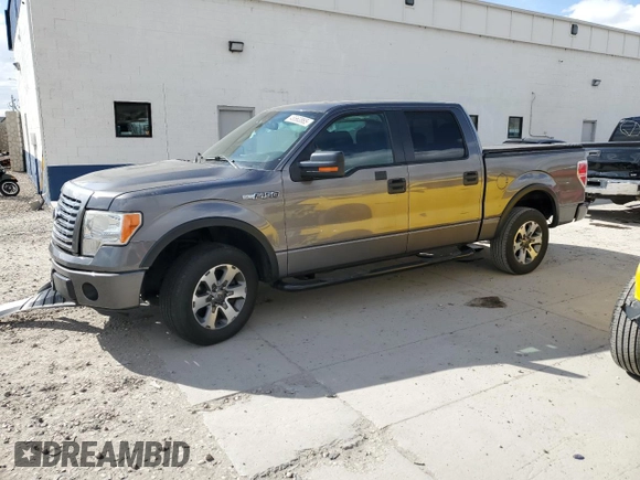 2012 Ford F-150 XL with VIN 1FTEW1CMXCFC00538, listed as a Copart auction lot 48563865 with 0 mi miles and Salvage Title. Bid and sale history available at carsss.com. Image 1.