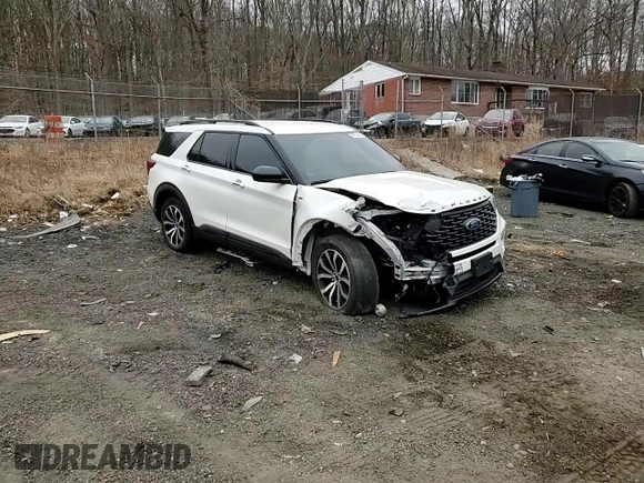 2022 Ford Explorer ST-Line с VIN 1FMSK8KH6NGB68014, выставлен на аукционе Copart как лот 57869785 с пробегом 69 076 миль миль и Списание • Salvage title. История ставок и продаж доступна на DreamBid. Изображение 11.