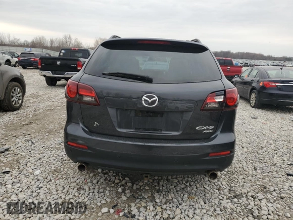 2014 Mazda CX-9 Touring with VIN JM3TB3CA9E0430881, listed as a Copart auction lot 49895605 with 166,214 mi miles and Clean Title. Bid and sale history available at carsss.com. Image 6.