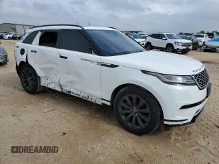 2019 Land Rover Range Rover Velar S with VIN SALYB2FV0KA220823, listed as a Copart auction lot 59309164 with 44,102 mi miles and Salvage title. Bid and sale history available at DreamBid. Image 4.
