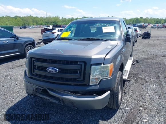 2014 Ford F-150 XL with VIN 1FTMF1EM0EKF16761, listed as a IAAI auction lot 42205285 with 72,677 mi miles and . Bid and sale history available at DreamBid. Image 12.
