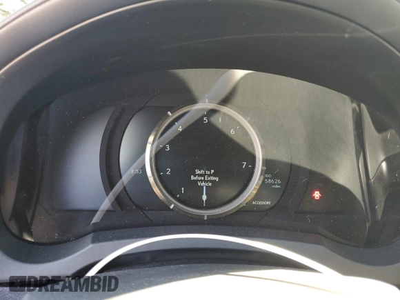2020 Lexus IS 300 F Sport z VIN JTHG81F2XL5042719, wystawiony jako Copart lot #54688385 z przebiegiem 58 626 mil mil oraz Szkoda całkowita • Salvage title. Historia ofert i sprzedaży dostępna na DreamBid. Obrazek 9.
