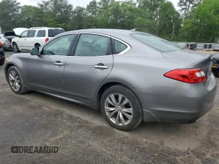 2012 Infiniti M with VIN JN1BY1AP3CM330170, listed as a Copart auction lot 47458715 with 105,726 mi miles and Salvage title. Bid and sale history available at DreamBid. Image 2.
