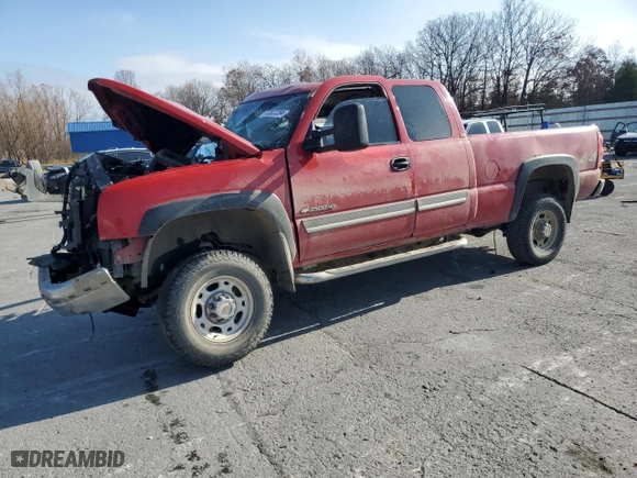 2003 Chevrolet Silverado 2500HD LS with VIN 1GCHK29U23E119688, listed as a Copart auction lot 82822284 with 0 mi miles and Salvage Title. Bid and sale history available at carsss.com. Image 1.