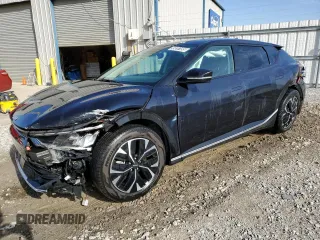 2023 Kia EV6 Wind with VIN KNDC34LA8P5127849, listed as a Copart auction lot 49097495 with 28,875 mi miles and Salvage Title. Bid and sale history available at carsss.com. Image 1.