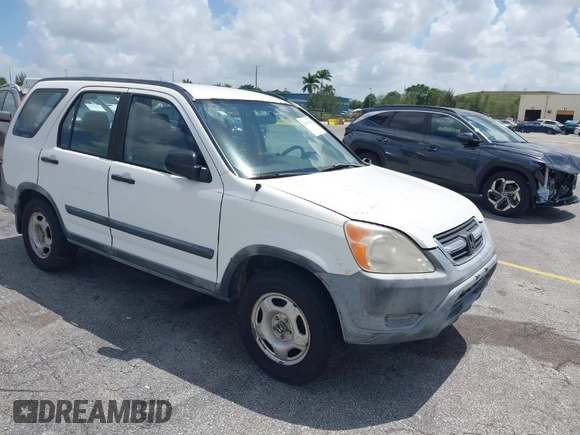 2002 Honda CR-V LX with VIN JHLRD684X2C000260, listed as a IAAI auction lot 41951045 with 270,402 mi miles and . Bid and sale history available at carsss.com. Image 1.