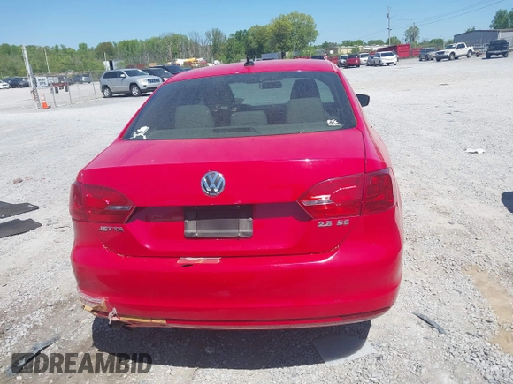 2012 Volkswagen Jetta Sedan SE w/Convenience with VIN 3VWDX7AJOCM340325, listed as a IAAI auction lot 42053766 with 171,254 mi miles. Bid and sale history available at carsss.com. Image 16.