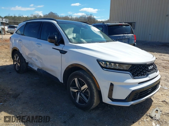 2023 Kia Sorento S with VIN 5XYRL4LC7PG238881, listed as a IAAI auction lot 41742716 with 7,094 mi miles and . Bid and sale history available at DreamBid. Image 1.