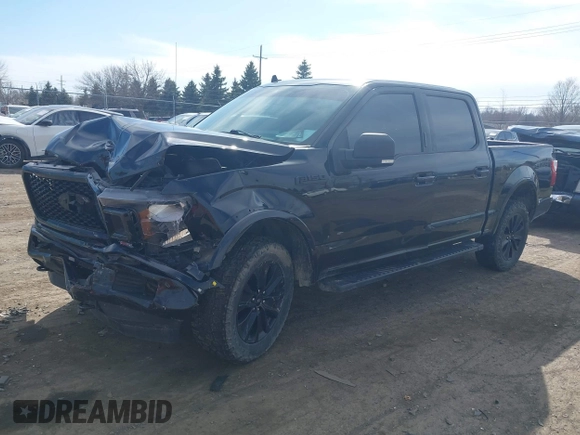 2020 Ford F-150 XL with VIN 1FTEW1E47LFC21232, listed as a IAAI auction lot 41824403 with 92,318 mi miles. Bid and sale history available at carsss.com. Image 17.