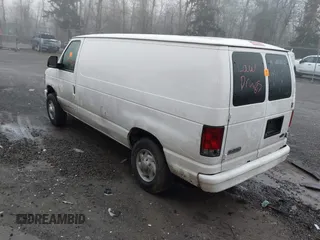 2008 Ford Econoline Cargo Commercial with VIN 1FTNE24W68DA69863, listed as a IAAI auction lot 41348482 with 201,116 mi miles and . Bid and sale history available at carsss.com. Image 3.