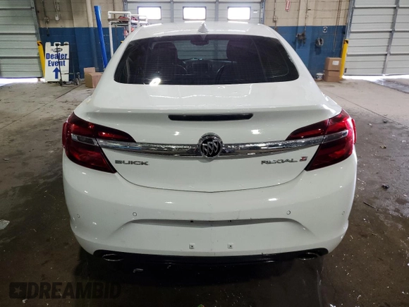 2015 Buick Regal Premium II with VIN 2G4GR5GX5F9107253, listed as a Copart auction lot 46037575 with 154,905 mi miles and Clean Title. Bid and sale history available at carsss.com. Image 6.