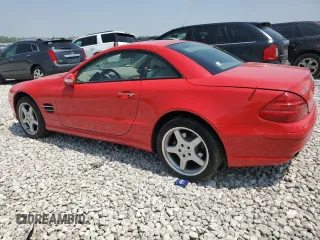 2003 Mercedes-Benz SL 500 with VIN WDBSK75F83F020313, listed as a Copart auction lot 60667045 with 43,119 mi miles and Clean title. Bid and sale history available at DreamBid. Image 2.
