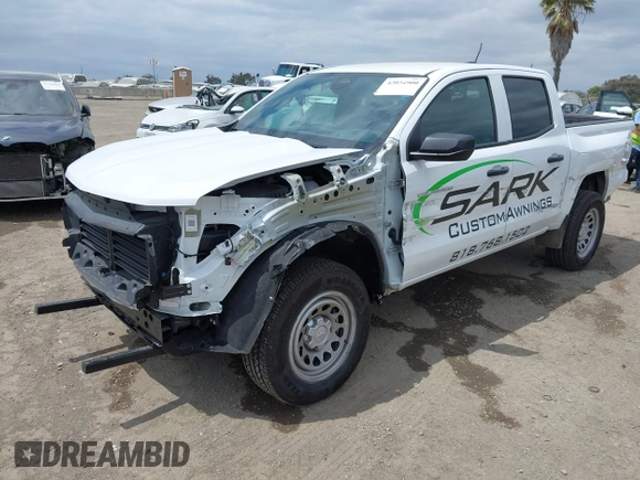 2024 Chevrolet Colorado 2WD Work Truck with VIN 1GCGSBEC9R1264543, listed as a IAAI auction lot 42034900 with 5,810 mi miles and . Bid and sale history available at DreamBid. Image 18.