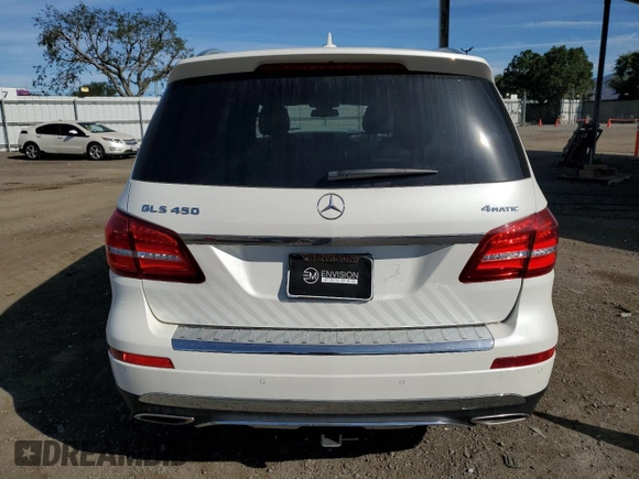 2018 Mercedes-Benz GLS with VIN 4JGDF6EE1JB167010, listed as a Copart auction lot 77436153 with Not Provided miles. Bid and sale history available at carsss.com. Image 6.