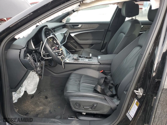 2024 Audi A6 Sedan Premium Plus with VIN WAUE3BF20RN019212, listed as a Copart auction lot 44030205 with 0 mi miles and Non Repairable. Bid and sale history available at carsss.com. Image 7.