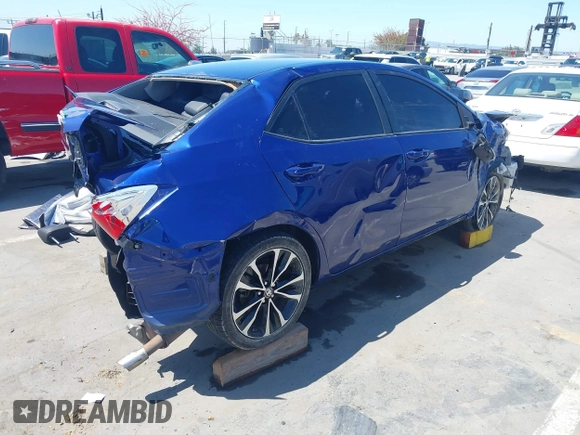 2017 Toyota Corolla L with VIN 2T1BURHE5HC767992, listed as a IAAI auction lot 42196966 with 95,274 mi miles and . Bid and sale history available at DreamBid. Image 4.