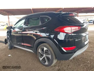 2017 Hyundai Tucson Value with VIN KM8J33A22HU316495, listed as a IAAI auction lot 41896507 with 82,517 mi miles. Bid and sale history available at carsss.com. Image 3.