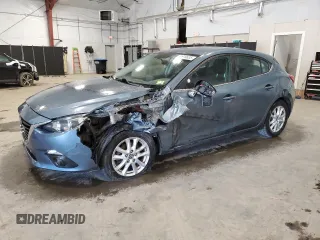 2015 Mazda 3 i Grand Touring with VIN 3MZBM1M72FM201251, listed as a Copart auction lot 51919635 with 79,826 mi miles and Salvage Title. Bid and sale history available at carsss.com. Image 1.