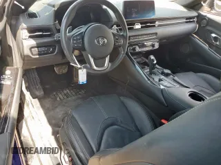2023 Toyota Supra 3.0 with VIN WZ1DB0G05PW054758, listed as a Copart auction lot 60202015 with 32,974 mi miles and Salvage title. Bid and sale history available at DreamBid. Image 8.