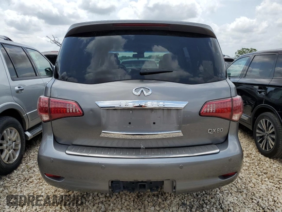2014 Infiniti QX80 with VIN JN8AZ2NF6E9555108, listed as a Copart auction lot 53899575 with 156,989 mi miles and Clean Title. Bid and sale history available at carsss.com. Image 6.
