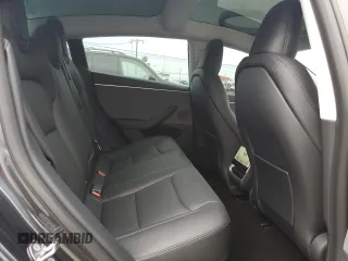 2025 Tesla Model 3 Long Range with VIN 5YJ3E1EA3SF941792, listed as a Copart auction lot 55505795 with 2,813 mi miles and Salvage title. Bid and sale history available at DreamBid. Image 11.