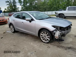 2017 Mazda 3 Touring with VIN 3MZBN1V77HM120387, listed as a Copart auction lot 61496775 with 95,432 mi miles and Salvage title. Bid and sale history available at DreamBid. Image 4.