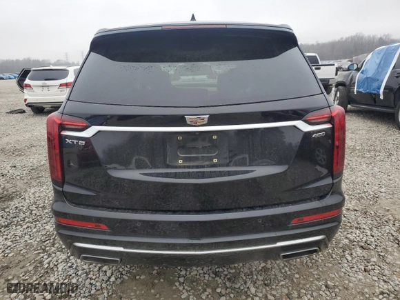 2020 Cadillac XT6 FWD Premium Luxury with VIN 1GYKPCRS8LZ101002, listed as a Copart auction lot 43754115 with 119,762 mi miles and Salvage Title. Bid and sale history available at carsss.com. Image 6.