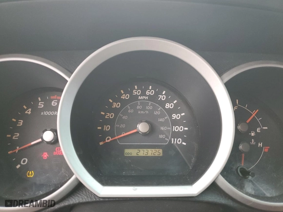 2006 Toyota 4Runner SR5 with VIN JTEBT14R268030332, listed as a Copart auction lot 43806845 with 273,725 mi miles and Salvage Title. Bid and sale history available at carsss.com. Image 9.