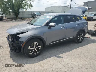 2023 Kia Sportage EX with VIN 5XYK33AF9PG076793, listed as a Copart auction lot 59082105 with 33,706 mi miles and Salvage title. Bid and sale history available at DreamBid. Image 1.