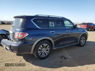2019 Nissan Armada SV with VIN JN8AY2NC7K9583519, listed as a Copart auction lot 44861144 with 109,138 mi miles. Bid and sale history available at carsss.com. Image 3.