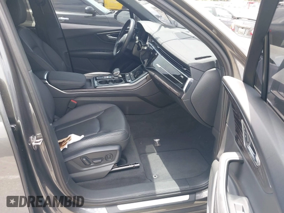 2023 Audi Q7 Premium Plus with VIN WA1LCBF74PD006448, listed as a IAAI auction lot 39876273 with 22,295 mi miles and . Bid and sale history available at DreamBid. Image 5.
