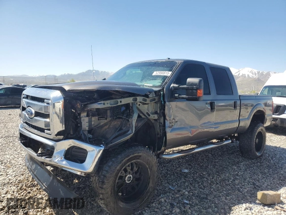 2011 Ford F-350 Platinum with VIN 1FT7W3BT5BEC87279, listed as a Copart auction lot 52990815 with 285,540 mi miles and Salvage title. Bid and sale history available at DreamBid. Image 1.