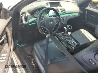 2011 BMW 1 Series 128i with VIN WBAUN1C52BVH82744, listed as a Copart auction lot 63441125 with 129,245 mi miles and Salvage title. Bid and sale history available at DreamBid. Image 8.