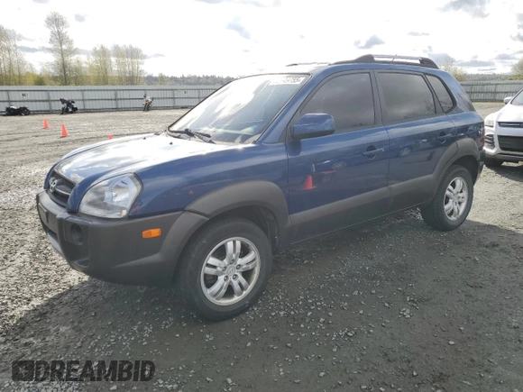 2006 Hyundai Tucson GLS with VIN KM8JN12DX6U393613, listed as a Copart auction lot 52649755 with 220,571 mi miles and Clean Title. Bid and sale history available at carsss.com. Image 1.