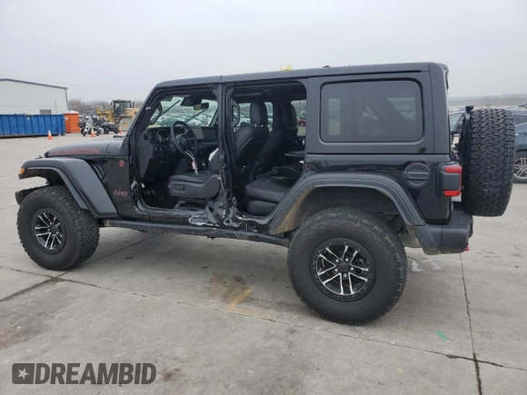 2024 Jeep Wrangler Rubicon X with VIN 1C4RJXFG1RW137055, listed as a Copart auction lot 43633625 with 7,686 mi miles and Clean title. Bid and sale history available at DreamBid. Image 2.