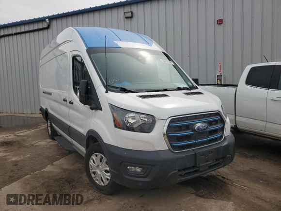2022 Ford E-Transit Cargo z VIN 1FTBW3XKXNKA30408, wystawiony jako Copart lot #67506013 z przebiegiem 20 228 mil mil oraz . Historia ofert i sprzedaży dostępna na DreamBid. Obrazek 4.