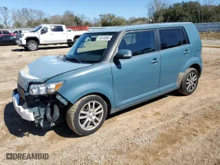 2008 Scion xB with VIN JTLKE50E581004963, listed as a Copart auction lot 45410565 with 158,905 mi miles and Salvage Title. Bid and sale history available at carsss.com. Image 1.