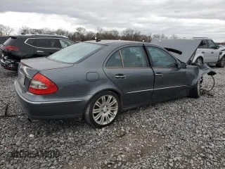 2007 Mercedes-Benz E-Class 3.5L with VIN WDBUF56X37B067478, listed as a Copart auction lot 47655875 with 0 mi miles and Salvage Title. Bid and sale history available at carsss.com. Image 3.